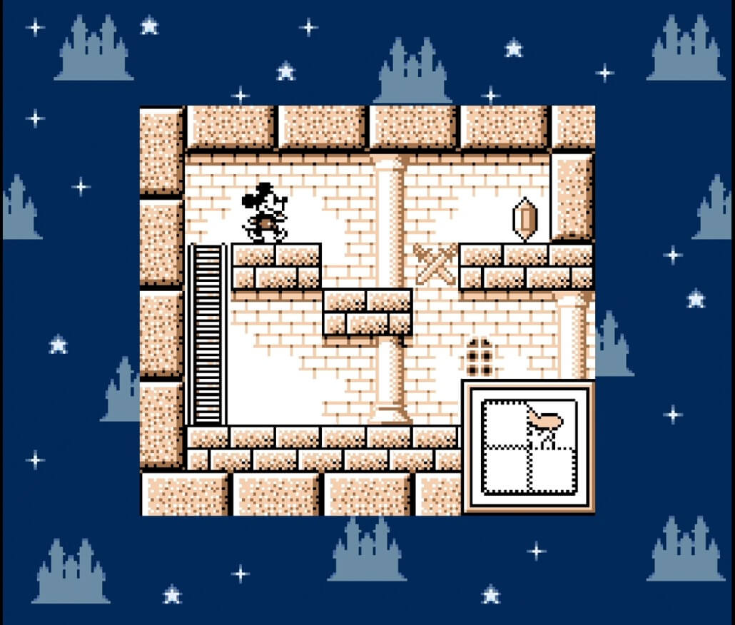 Mickey Mouse Magic Wand - геймплей игры Game Boy